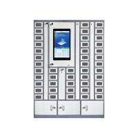 铂联安全(BOLIANANQUAN)手机存管检测柜46门 白色 HG46