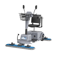 博赫尔(POHIR)驾驶式 三轮尘推车拖地车清洁保洁车电瓶式学校物业车间工厂尘推布 PHR-310G