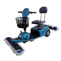 博赫尔(POHIR)驾驶式 三轮尘推车拖地车清洁保洁车电瓶式学校物业车间工厂尘 推布 PHR-310H