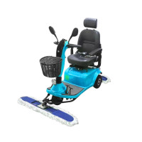 博赫尔(POHIR)驾驶式 三轮尘推车拖地车清洁保洁车电瓶式学校物业车间工厂尘 推布 PHR-310B