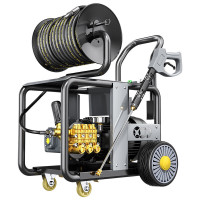 博赫尔(POHIR) 下水管 道疏通机市政工程物业污水管道疏通7.5KW大功率高压清洗机水 PHR-1840E AR款