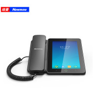 纽曼(Newmine) HL2008TSD-9084(R)高配版 IP录音电话机智能触屏网络视频同步通讯录支持普通电话线