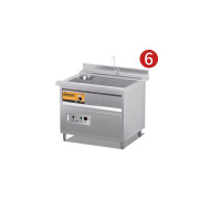 麦大厨 MDC-XXB1-XCJ-DGN2-L10A-QC 220V 0.26KW 1米二合一多功能洗菜机(气泡、臭氧)