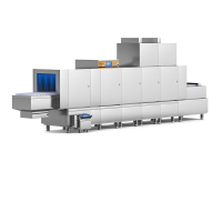 麦大厨 MDC-XXA2-K1-XCS-CZ-Z2P2H2 金麦款斜插式触屏热回收三缸(带除渣)双喷淋双烘干洗碗机