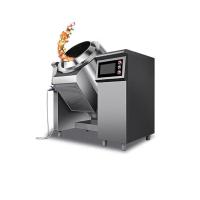 麦大厨 MDC-MLD-GC80-CPYYCD 触屏款 380V 35KW 800立式电磁炒菜机(触屏语音菜单)