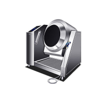 麦大厨 MDC-MLD-GQ80-CPPL 触屏款 380V 35KW 双边800立式电磁炒菜机(触屏+自动摆臂喷料)