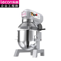 乐创(lecon)LC-J-APB10B搅拌机商用打蛋器多功能厨师机和面机蛋糕面包打发打奶油10L(带罩)