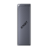 忆捷(EAGET)HM26-4TB 长江存储颗粒纯国产芯片高速移动固态硬盘 USB3.2/TYPE-C手机电脑两用**
