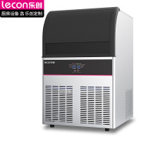 乐创(lecon) LC-GS216B 制冰机商用 奶茶店全自动冰块机器酒吧台KTV菱形小方冰