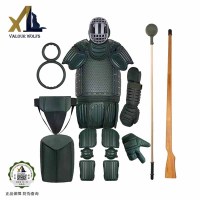 骁狼(XIAOLANG) 2021刺杀护具对抗训练格斗全新护具10件套含木抢+教练环+教练棍*