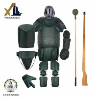 骁狼(XIAOLANG) 2021刺杀护具刺杀对抗训练格斗全新护具9件套含木抢+教练棍**