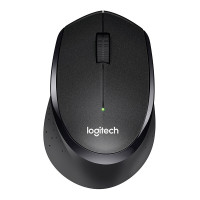 罗技(Logitech)无线轻音鼠标B330 黑色