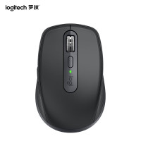 罗技(Logitech)MX Anywhere 3S无线鼠标 蓝牙鼠标 充电办公静音鼠标 黑色