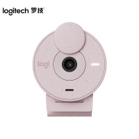 罗技(Logitech)Brio 300全高清网络摄像头直播摄像头 视频会议电脑摄像头带麦克风 Brio 300茱萸粉