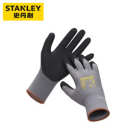 史丹利STANLEY 触屏手套丁腈涂胶防滑耐磨耐油透气工厂园林 ST5320 一副装 L码