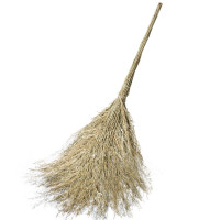 兰诗(LAUTEE)DM-213 竹扫把 竹枝连体 3.5斤款/5个装*