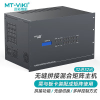 迈拓维矩(MT-VIKI) HDMI视频矩阵切换器32进32出插卡式高清无缝混合主机 MT-HC3232(EWF)