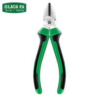 老A (LAOA) 铬镍钢防滑柄斜嘴钳子 斜口钳 6英寸 LA111226*