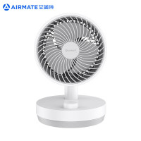 艾美特(AIRMATE)电风扇 空气循环扇 台式桌面对流四季电风扇换气扇FA15-X40 机械款 白色