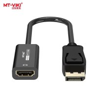迈拓维矩(MT-viki)MT-CPH01 转换器 DP转HDMI 4K高清转接头 笔记本电脑台式机接电视投影大屏显示器