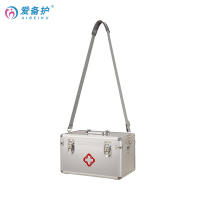 爱备护 ABH-G003A 高校实验室急救箱 校医院诊所手提铝合金医药箱套装*