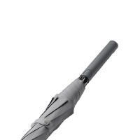 左都(ZUODU)雨伞半自动伞长柄伞营大伞女直杆伞男新品511雨伞男士超大商务伞 深灰ZD122-CBS *