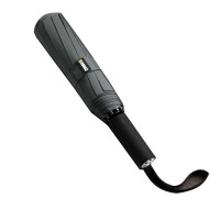 左都(ZUODU) ZD008 双人加大全自动雨伞折叠伞大号超大晴雨伞营女两用防风暴伞男士 英伦灰-风暴伞 *