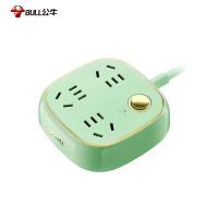 公牛(BULL) 复古插座 1.5m绿GN-R6030*