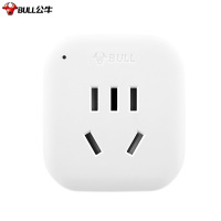 公牛(BULL) L01E(S)英转中吸塑装转换器2位(3379/18.01) *