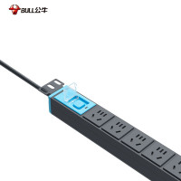 公牛(BULL) GNE-1030盒装灰色机柜插座(定做/9309/3位10A)*