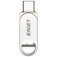 忆捷(EAGET) HT10-32G 手机U盘Type-C USB3.2双接口手机电脑多用车载旋转 优盘金属