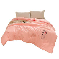 三极 TP2882 大豆纤维被子夏凉被春秋被被芯 180*220cm/6斤 粉玉色