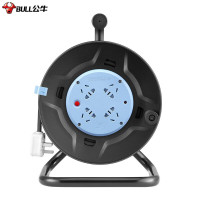 公牛(BULL) 8030(S)纸箱装黑色线盘 (定做/6402)3*1.00*20m*