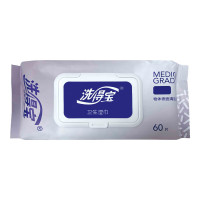 洗得宝 季铵盐卫生湿巾60片/包 物体表面杀菌消毒 XDB-WSSJ0379