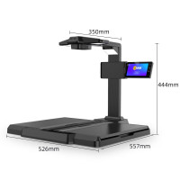 科密科密 GP3320Z 2500万高清像素高拍仪 书籍成册扫描曲面展平 A3A4古籍物证档案扫描仪*