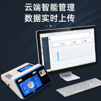 科密(comet) XC-87T 人脸消费机收款机 学校单位工厂食堂刷卡消费机 支持人脸电子码IC卡支*