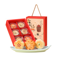雅觅 小欢喜国风糕点礼盒 210g/盒