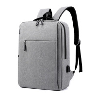 三极 TP2029 男款商务旅行背包休闲大容量双肩包 42*30*12cm 灰色