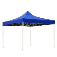 三极 TP2819 户外折叠摆摊活动遮阳伞 蓝色 3*3米