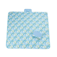 三极 TP1201 加厚加大牛津布草坪垫子 户外防潮垫 百合花 200*150cm