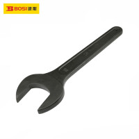 波斯(BOSi) 单头开口扳手加厚呆板手大号呆头长柄死口敲击扳手 46MM BS466046