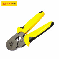 波斯(BOSI)专用压线钳压接钳子端子钳插簧压线钳管状端子接线钳 BS433106