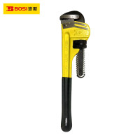 波斯(BOSI)重型管子钳(沾塑柄) 14