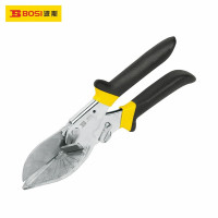波斯(BOSI)线槽剪角度剪电工线槽剪刀木工用角度扣条剪刀 8.5吋 BS305215