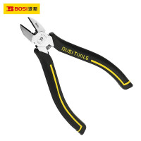 波斯(BOSI)钳王系列斜嘴钳省力偏口钳多功能斜口钳剪线钳 6寸 BS199196