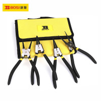 波斯(BOSI)卡簧钳四件套内卡外卡挡圈钳弹簧钳 7吋 BS213047