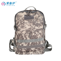 爱备护 ABH-F004A 户外登山应急包 野营旅行急救包车用地震救援包多功能便携包迷彩双肩包