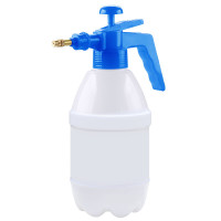 兰诗(LAUTEE)HF-C301 铜头喷水壶 酒精喷壶消毒液喷壶 气压式喷壶 多用途喷雾壶 1L喷壶 颜色随机