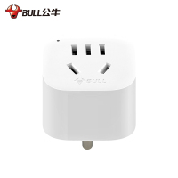 公牛(bull) 901A(S)美转中吸塑装转换器(3373/18.01)