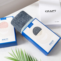 洁玉(Jeyu) 浅暖毛巾单条装礼盒TG-1904A蓝色